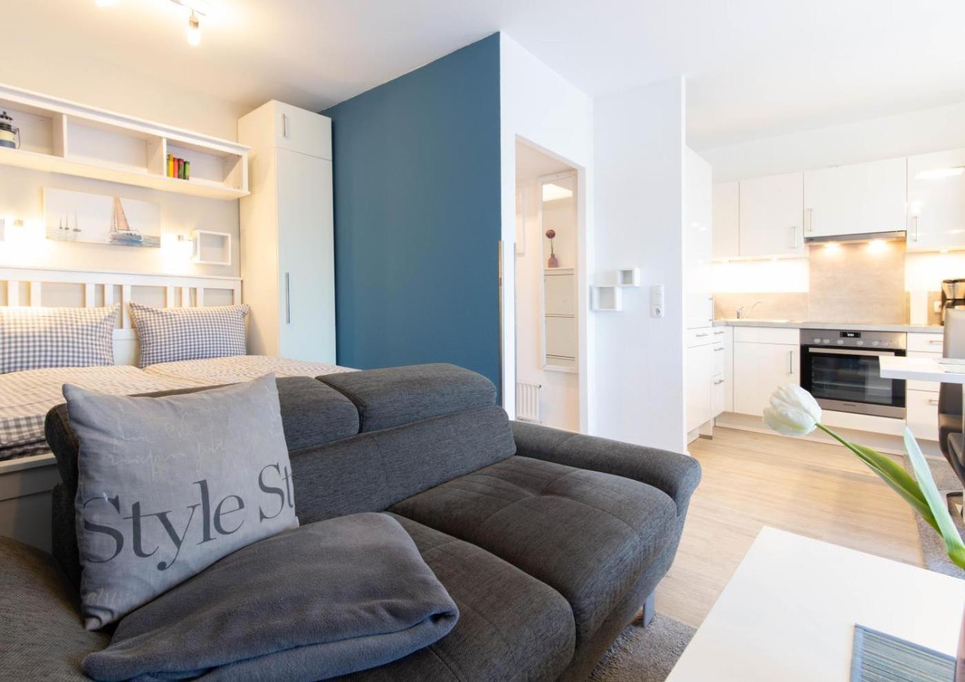 Ferienwohnung Bodo'S Strandkorb Lübeck Exteriör bild